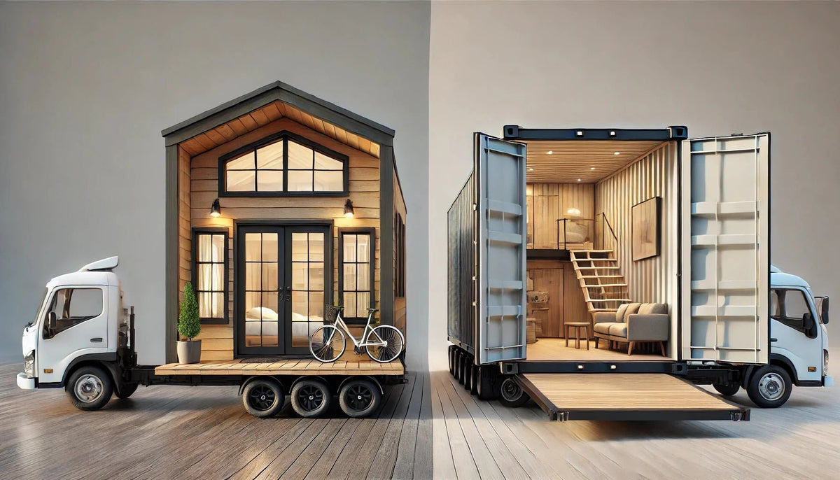 Tiny Houses on Wheels vs. Expandable Container Homes - My Tiny Home Hub