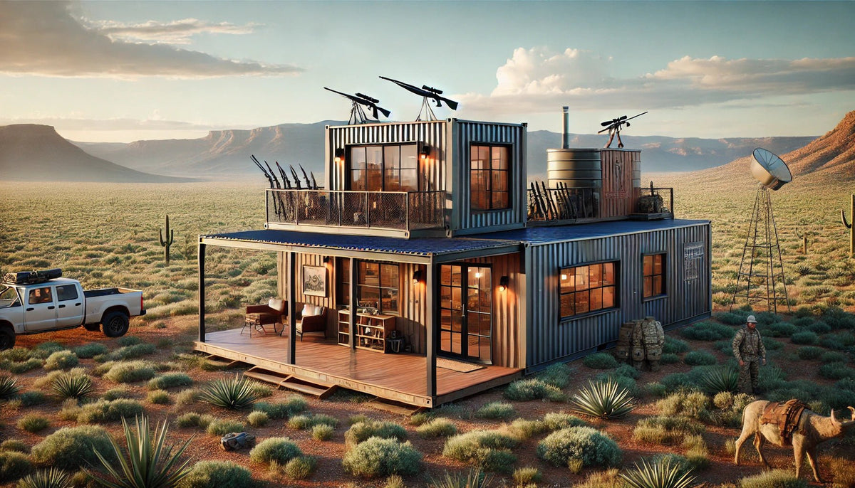 Why Container Homes Are the Perfect Hunting Lodges for West Texas - My Tiny Home Hub