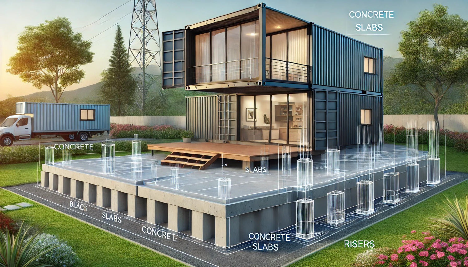 Optimal Foundations for Your Container Home - My Tiny Home Hub