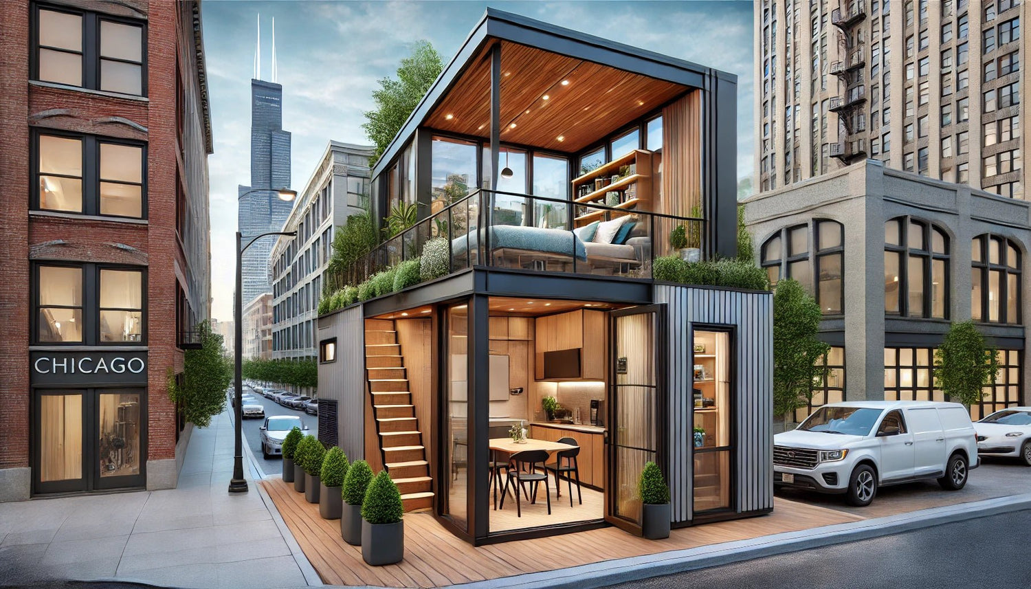 Tiny Home Design Trends in Chicago: Making Small Spaces Stylish - My Tiny Home Hub