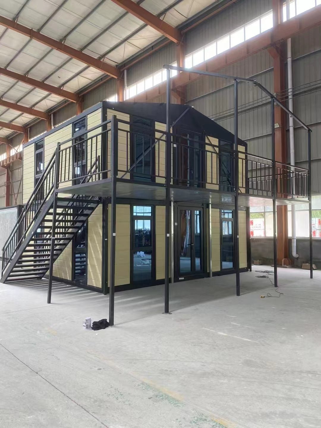 Two - Story Expandable Prefab Container Home - My Tiny Home Hub